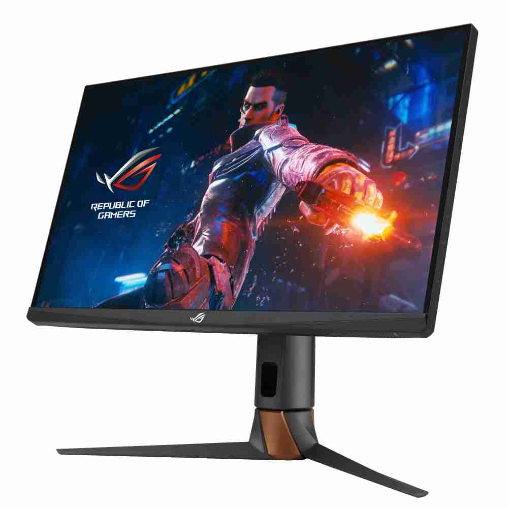 华硕ASUS ROG Swift 360Hz PG27AQN，，，采用至成国际全新可支持ULMB2技术的高阶电竞显示器，，为电竞玩家打造突破以往的急速游戏体验。。。（图片来源：ASUS提供）